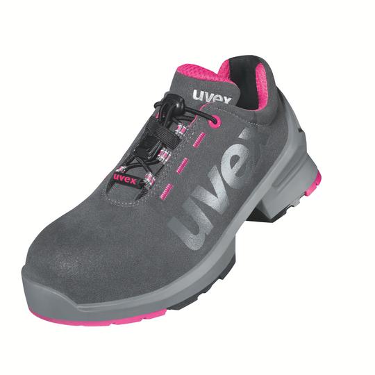 Chaussures De Sécurité UVEX 1 S2 - Taille 43, Semelle PU, Antistatique, Légères