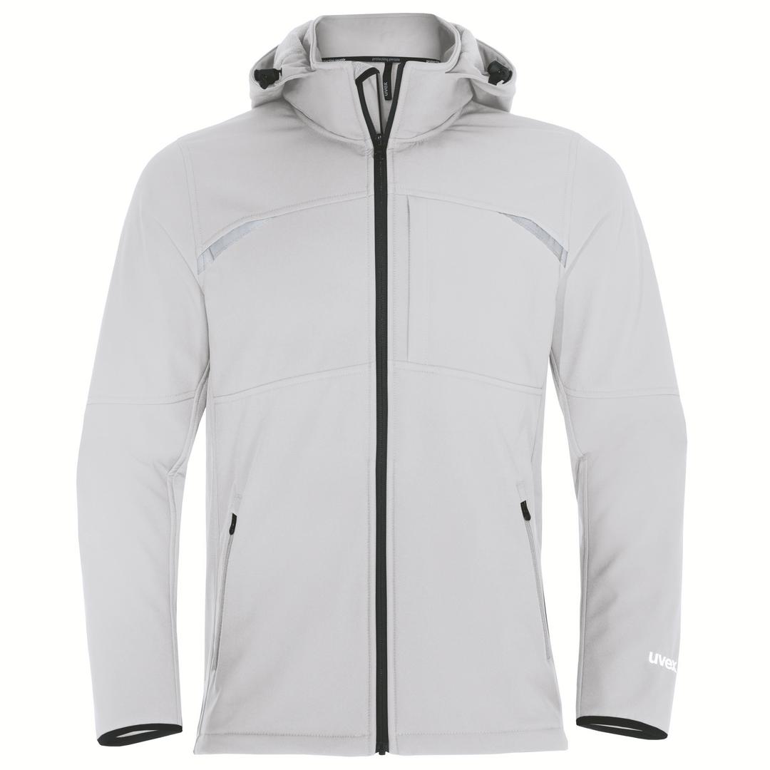 Chaqueta de softshell uvex metal | Ropa de protección y ropa de trabajo
