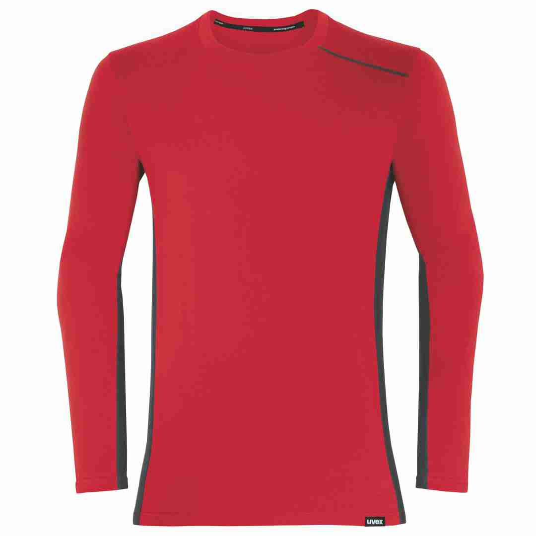 uvex online shop B2B | uvex suXXeed industry men's longsleeve red