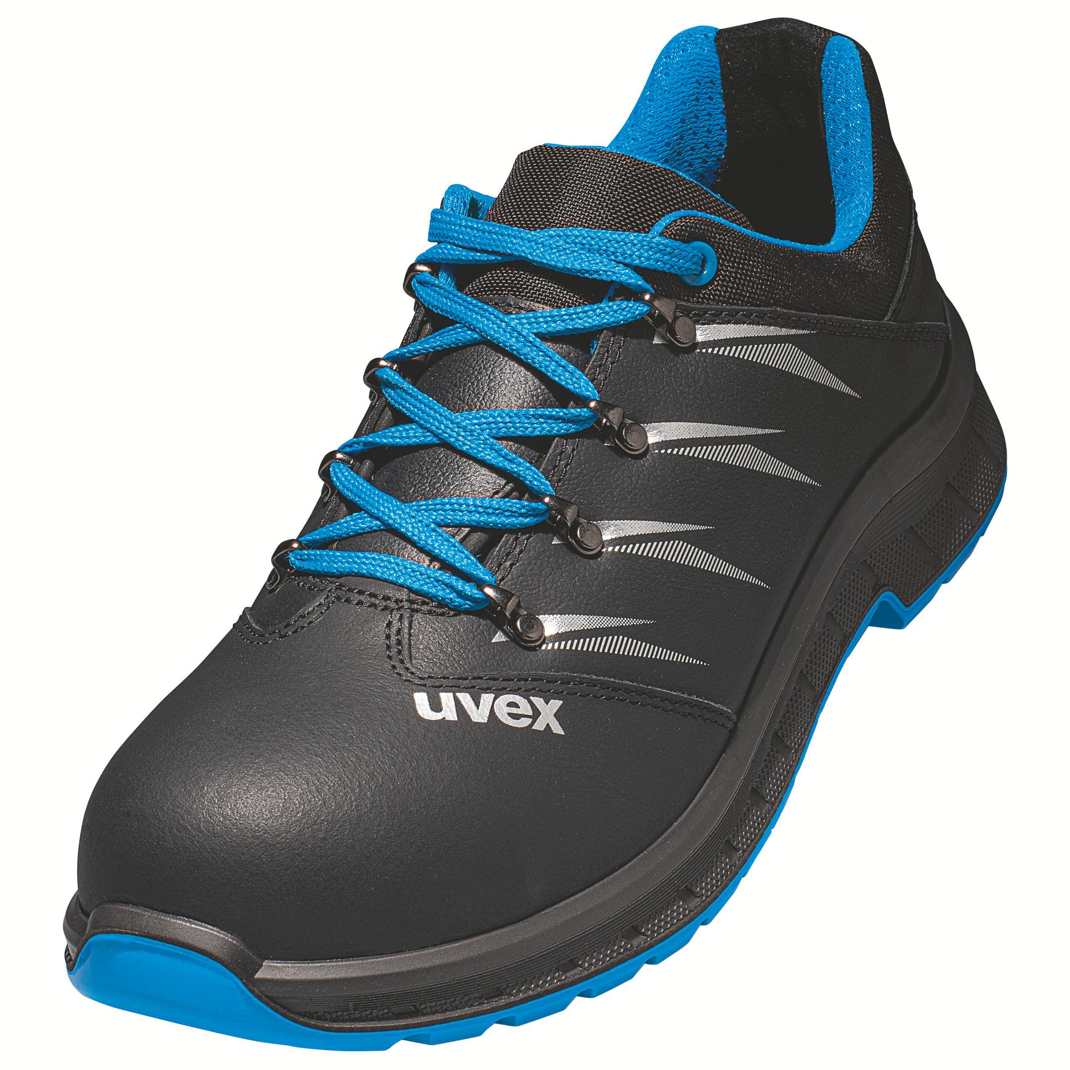 Uvex 2 Trend Halbschuhe S2 69498 Schwarz, Grau Weite 11 Größe